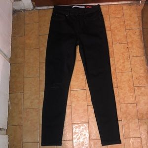 Black skinny jeans
